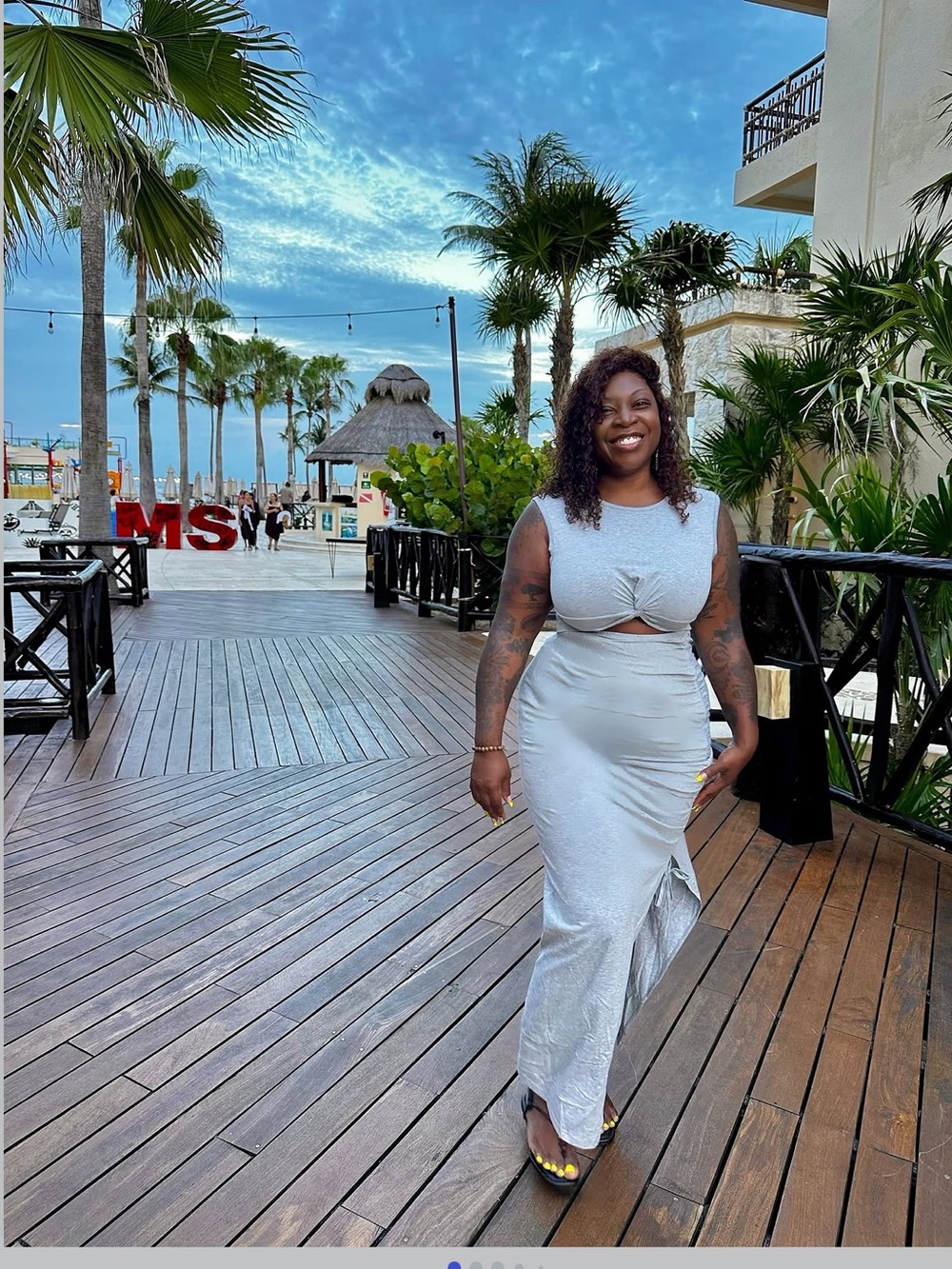 Grey Cutout Maxi Dress for Women🐈‍⬛